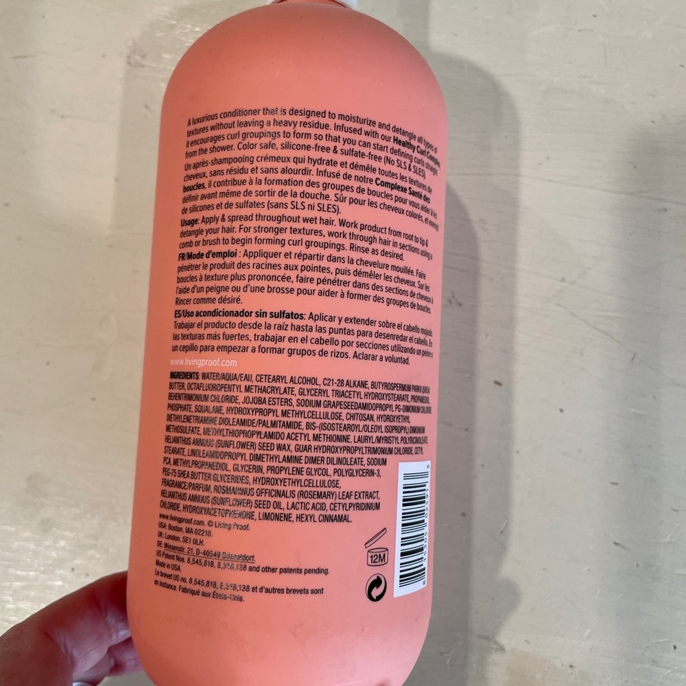 Living Proof Curl Conditioner in Coral - Picture 2 of 3